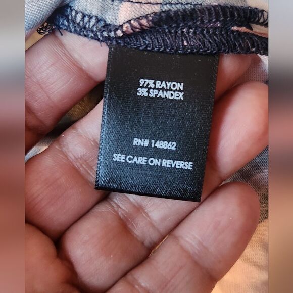 NWT Torrid Pink Multicolor Striped Challis Button Down Shirt Size 3x - Picture 5 of 10